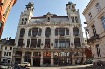 the socialist palace 'Vooruit' in Ghent