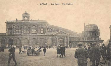 The Lille railway station
