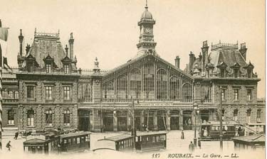 The Roubaix railway station
