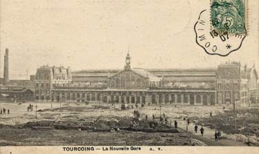 building the new Tourcoing railway station