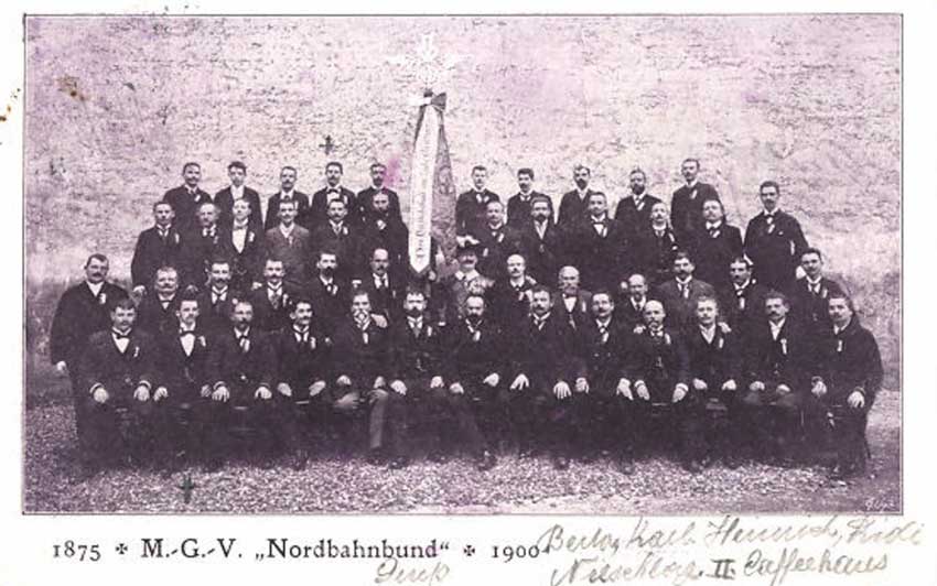 Die Nordbahnbund, 1900
