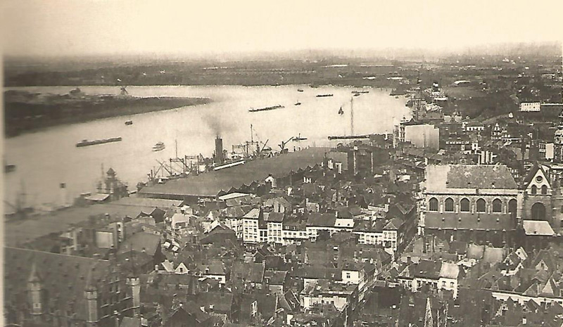 panorama of Antwerpen